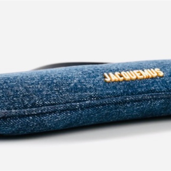 Jacquemus Le Bisou Denim Shoulder Bag Authentic Like New - Picture 14 of 16